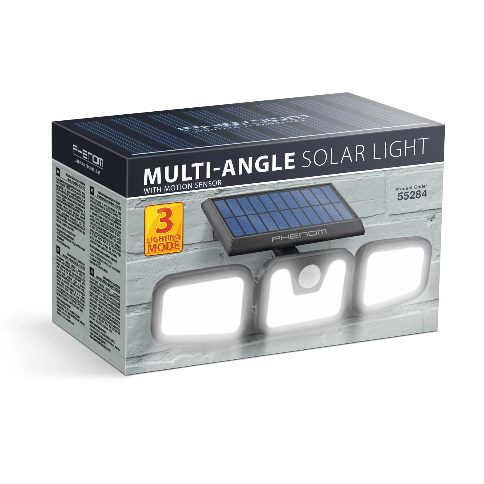 Reflector solar 10W 600lm IP65 rotativ cu senzor de mișcare 3 LED-uri COB – IoElectronice.ro [3]