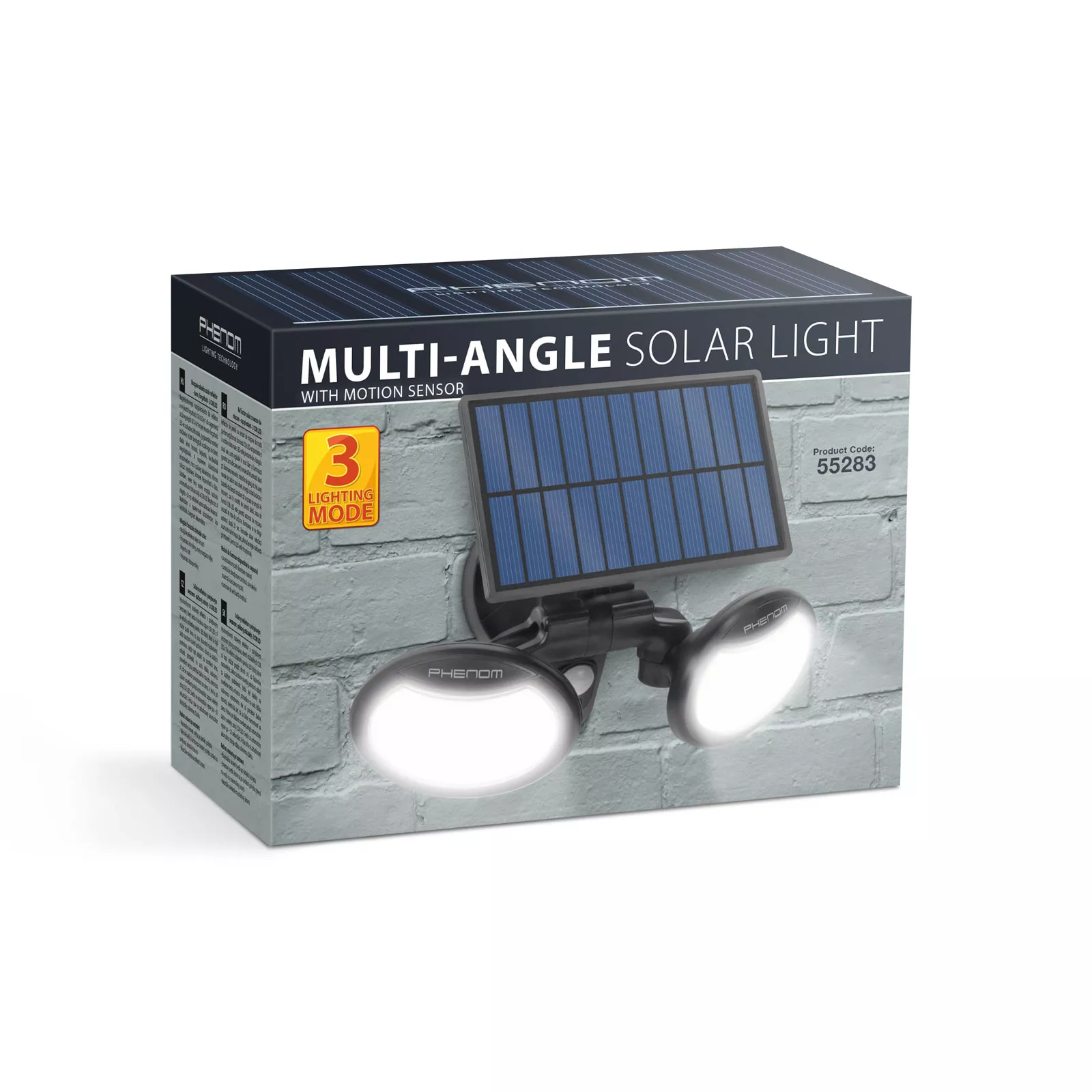 Reflector solar 8W 500lm IP65 cu senzor de mișcare și cap rotativ 2 LED-uri COB – IoElectronice.ro [4]