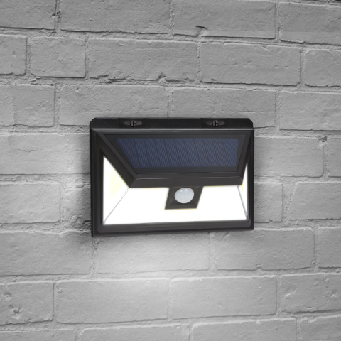 Reflector solar cu senzor de mișcare 3 LED-uri COB 5W 300lm IP65 Phenom Lighting 55286 – IoElectronice.ro [1]