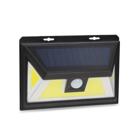 Proiectoare - Reflector solar cu senzor de mișcare 3 LED-uri COB 5W 300lm IP65 Phenom Lighting 55286 – IoElectronice.ro