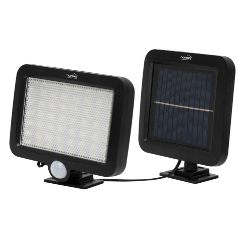 Proiectoare - Reflector solar LED alb rece 10000K cu senzor de mișcare IP44 HOME FLP250SOLAR – IoElectronice.ro
