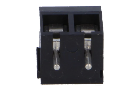 Regleta 2 contacte DEGSON ELECTRONICS DG300-5.0-02P-13-00AH, unghi 90°, 5mm, 2 piste max. 2.5mm², culoare negru [2]