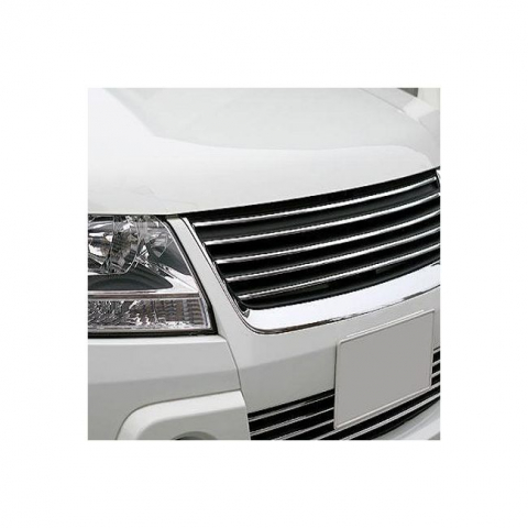 Folie crom pentru colantare bandouri auto, ornament autoadeziv 150x4cm - Calitate PREMIUM [7]
