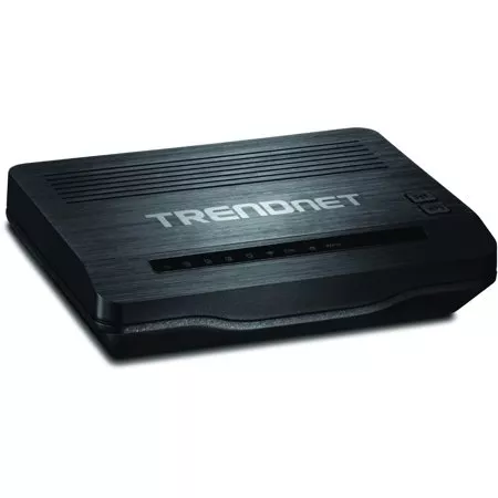 Routere - Router Wireless N300 ADSL2+ cu Modem Trendnet, Acoperire Large, Configurare Simplă și Securitate Avansată
