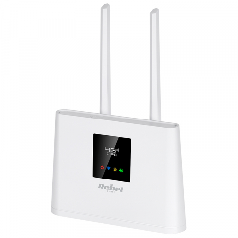 Routere - Router Wi-Fi 4G LTE Rebel RB-702 cu Port LAN RJ45, Antene Externe și Conexiune Rapidă pentru Până la 10 Dispozitive