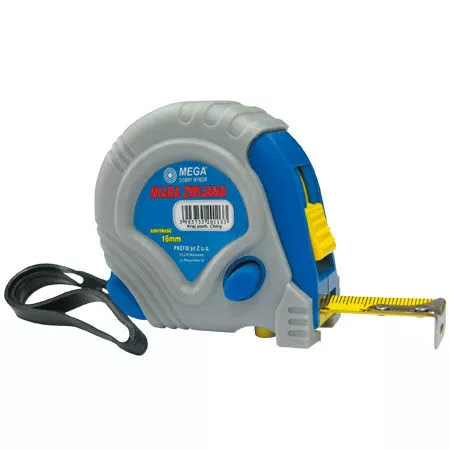Rulete de masurare - Ruleta cauciucată cu 3 blocaje 7.5m 25mm MEGA – IoElectronice.ro