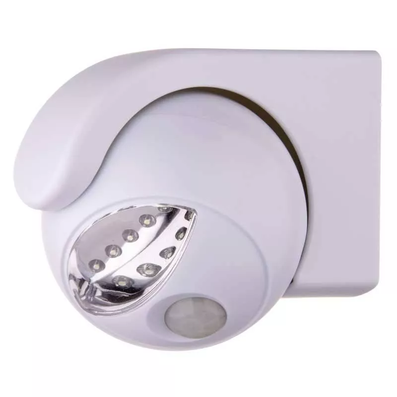 Senzor PIR 5 LED rotabil 360 grade P3875 Emos, alimentare 4.5 V, culoare albă, 24 luni garanție persoane fizice [2]