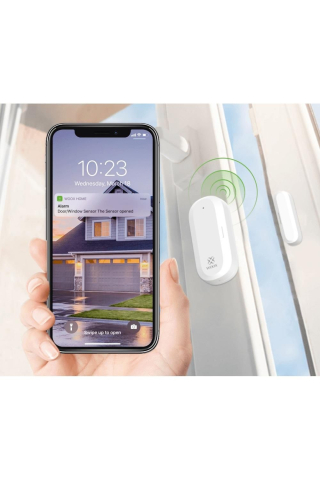 Senzor Smart Zigbee 3.0 Woox R7047 pentru ușă și fereastră, alb, compatibil cu sistemele Zigbee [2]