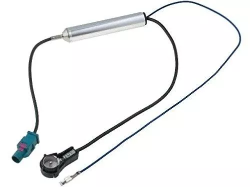 Adaptoare fakra - Separator antena radio auto DIN 90° la FAKRA tata – Conector auto pentru Audi, Mercedes, VW, Skoda, Peugeot, Fiat