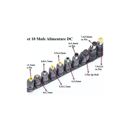 Conectica - Set 10 mufe alimentare DC