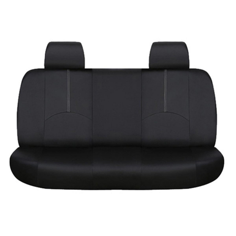 Set 11 Huse Auto din Piele Ecologică Negru pentru Scaune Universale - Protecție și Stil [3]