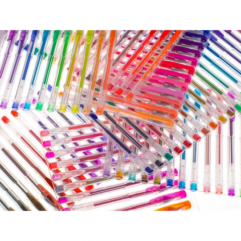 Set 140 Pixuri Gel cu Sclipici, Culori Vii și Creative – Cadou Perfect pentru Pasionați de Artă [6]