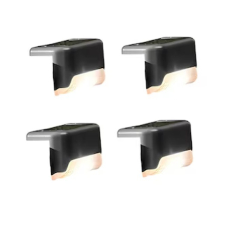Set 4 lampi solare RGB pentru trepte, terasa si gradina [1]