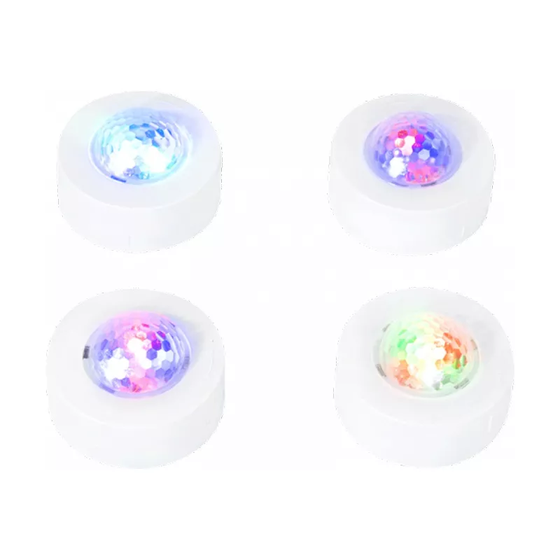 Set 4 Lămpi LED ASTRO RGB cu stroboscop și telecomandă, multicolore, brand OEM, tip LED [2]