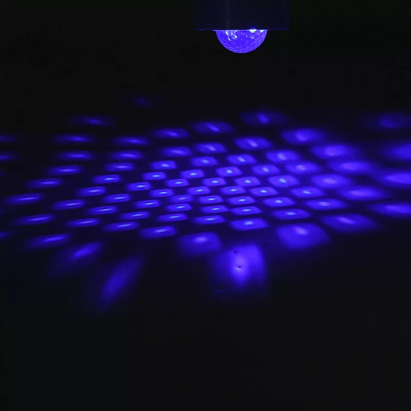 Set 4 Lămpi LED ASTRO RGB cu stroboscop și telecomandă, multicolore, brand OEM, tip LED [6]