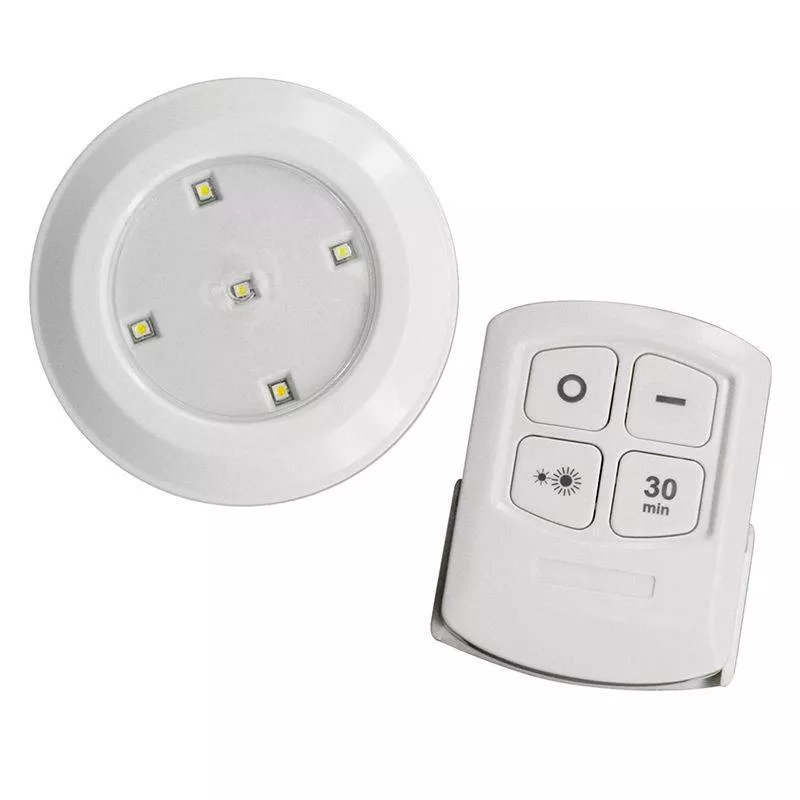 Set 6 lămpi LED MCE0165 cu telecomandă, 24 luni garanție, brand OEM, iluminare eficientă. [1]