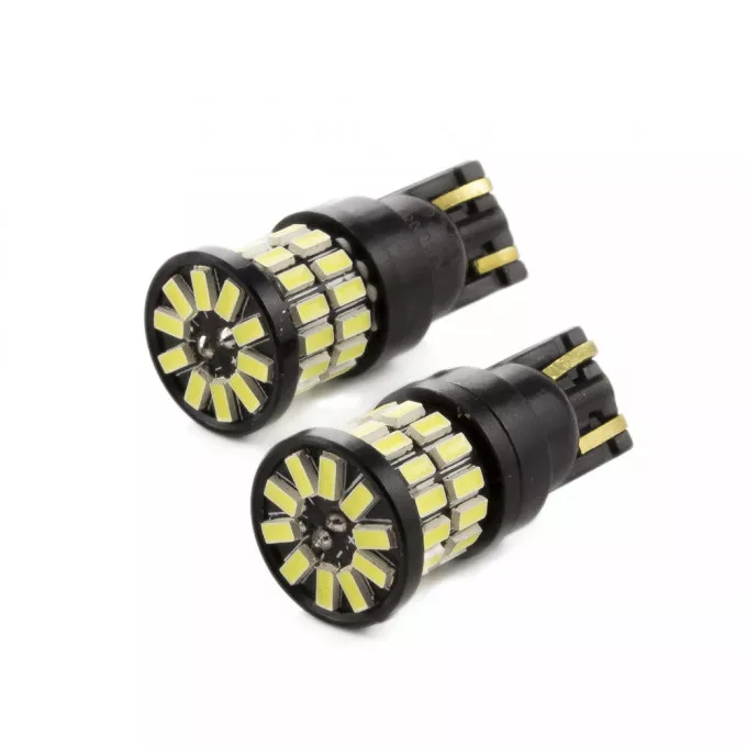 Becuri auto - Set Becuri LED auto T10 W5W 5W 360lm alb-rece pentru interior / portbagaj 2buc CarGuard – IoElectronice.ro