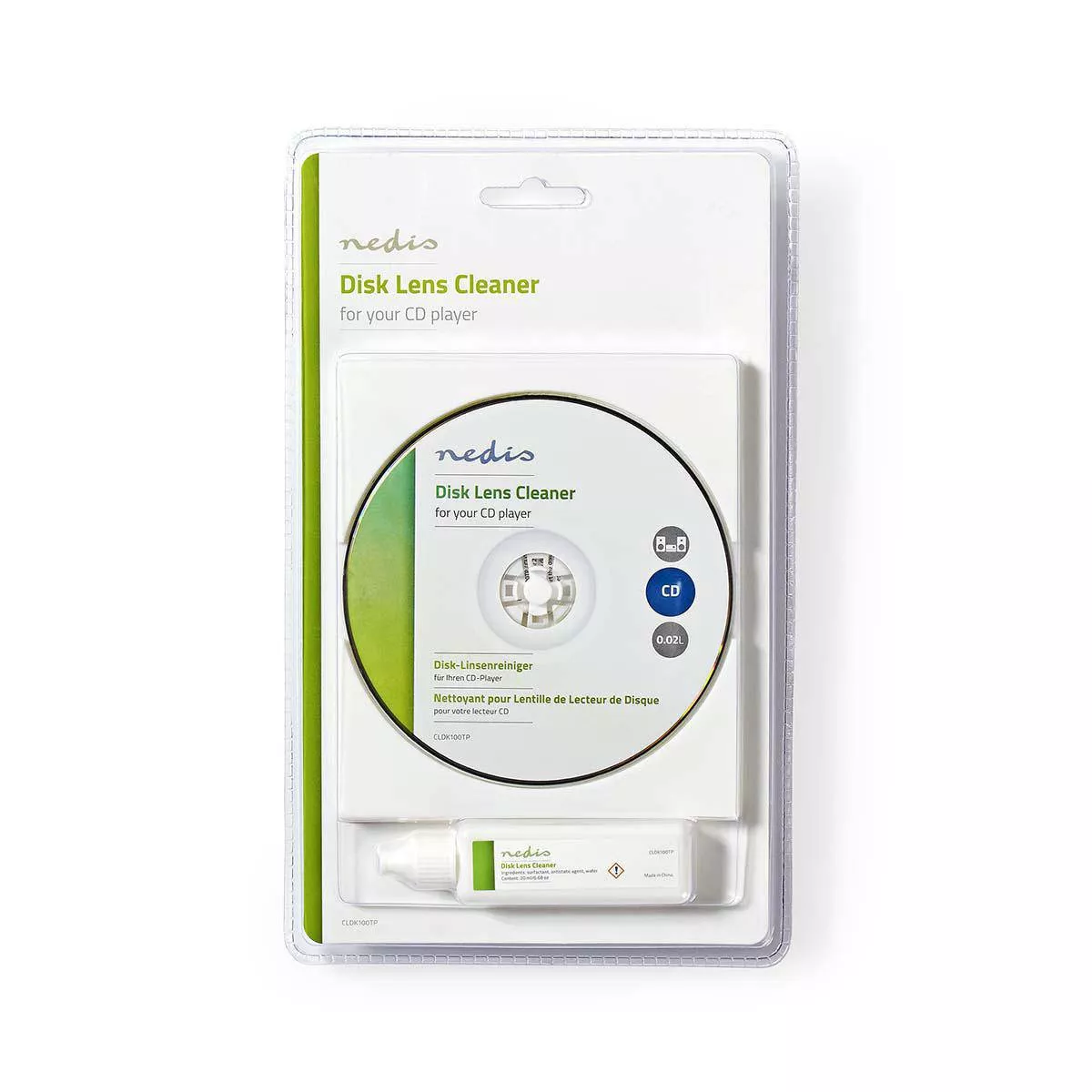 Set CD DVD CLEANER curățat lentilă laser 20ml Nedis – IoElectronice.ro [1]