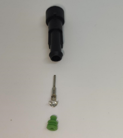 Set conector cablu Superseal 1.5 tata mufa 1 pin 1 pin inclus + 1 garnitura inclusa IP67 TE Connectivity 282103-1-SET-M - IoElectronice.ro [2]
