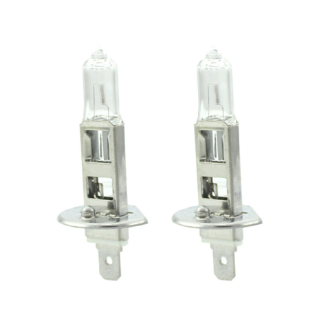 Set de 2 becuri Halogen H1 55W 12V alb cald Carguard compatibile H1 LONG LIFE [1]
