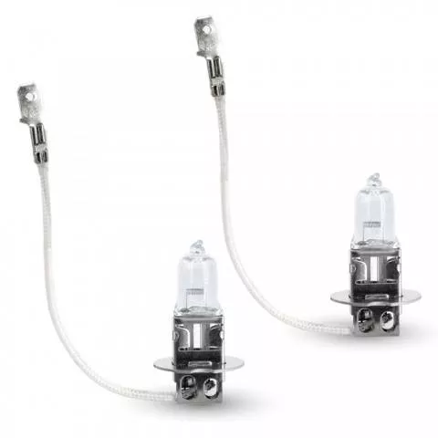 Becuri auto - Set de 2 becuri Halogen H3 100W +90% intensitate 12V Carguard – IoElectronice.ro