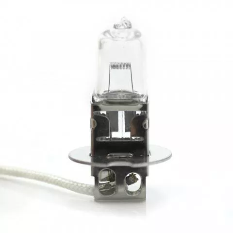 Set 2 becuri Halogen H3 100W 12V alb cald Carguard cu +90% intensitate luminoasă [1]