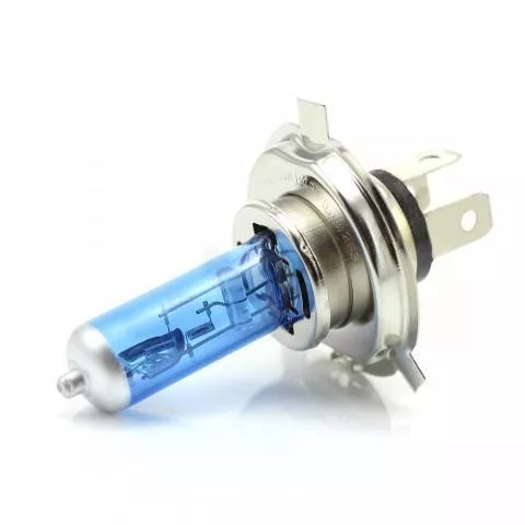 Set 2 becuri Halogen H4 55W +50% Alb Xenon 12V Carguard pentru iluminare auto eficientă [2]