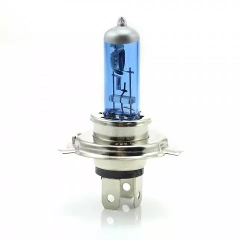 Set 2 becuri Halogen H4 90W 12V Alb Xenon Carguard 110% intensitate luminoasă [1]