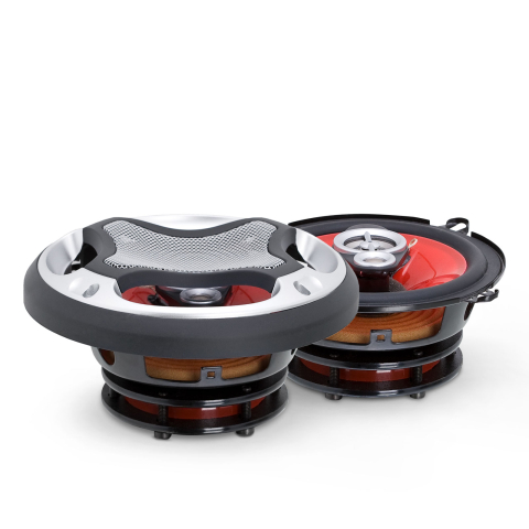 Boxe auto - Set difuzoare auto 4" 100mm 60W 4 ohm 3 cai 2buc DevilX M`N`C – IoElectronice.ro