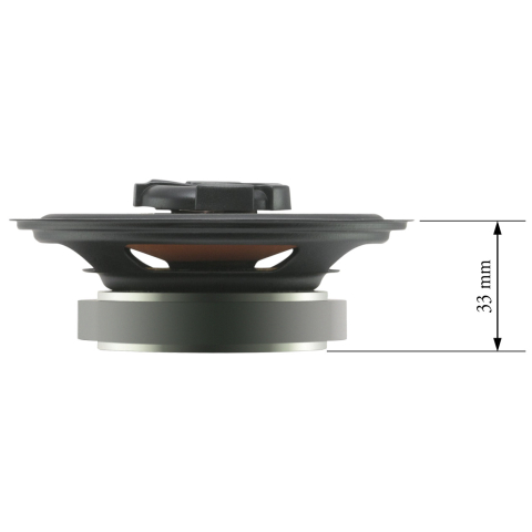 Set difuzor coaxial auto 2buc M`N`C StreamLine 4"/100mm 80W membrană polipropilenă suspensie cauciuc butilic – IoElectronice.ro [2]