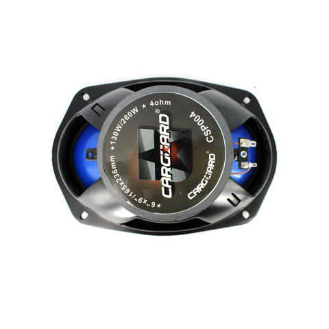 Set difuzor coaxial auto oval 2buc Carguard 6X9" 165X236 mm 130W 4 Ohm cu polipropilenă, cauciuc butilic și răcire ferrofluid – IoElectronice.ro [2]