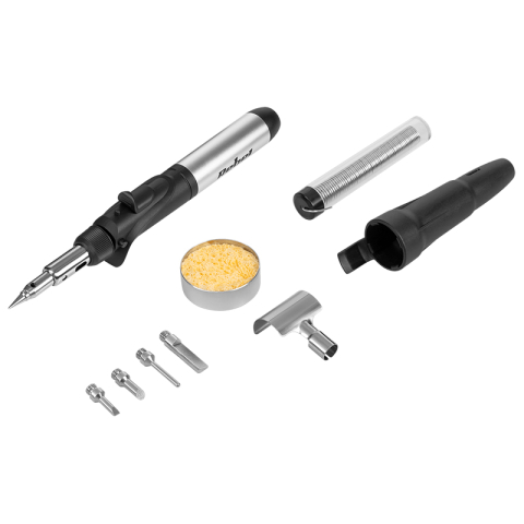 Letcon-statii de lipit - Set letcon gaz REBEL LUT0044 – Instrument profesional pentru lipit – IoElectronice.ro