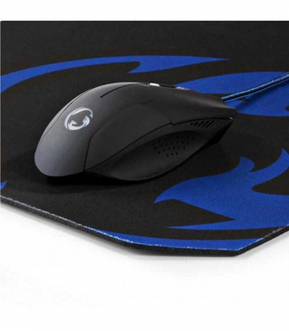 Set Mouse Gaming cu Fir și Mouse Pad 1600 DPI, 6 Butoane, Design Ergonomic Nedis [4]