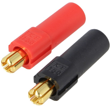 Set mufe alimentare DC XT150 tata 1 pin pe cablu cu lipire 60A 500V AMASS XT150-M [1]