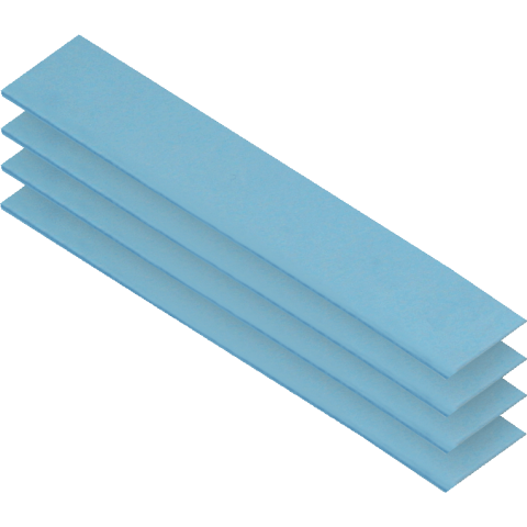 Pasta procesoare - Set Paduri Termice ARCTIC TP-3 6W/mK 120x20mm, 0.5mm, 4 buc - Izolare termică eficientă pentru PC și electronică