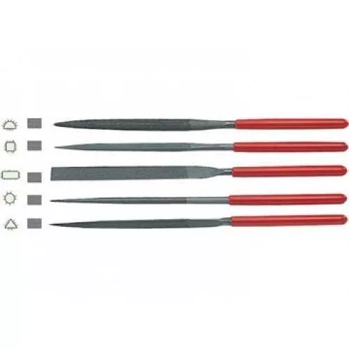 Freze-burghie - Set pile de precizie 5 piese ProsKit
