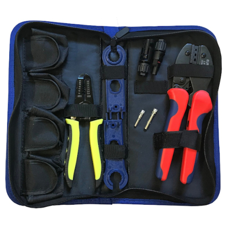Set scule și accesorii fotovoltaic MC4 EUROKOMP E6108, compatibilitate MC4, utilizare pentru panouri solare [1]