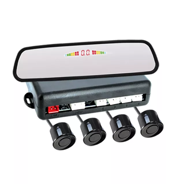 Camere auto - Set senzori de parcare cu afisaj in oglinda CARGUARD SP004 – IoElectronice.ro