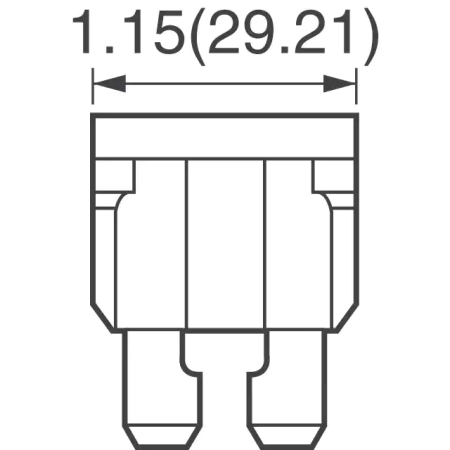 Siguranță MAXI 60A 32VDC auto 29mm LITTELFUSE 0299060.TXN pentru protecție electrică în vehicule. [1]
