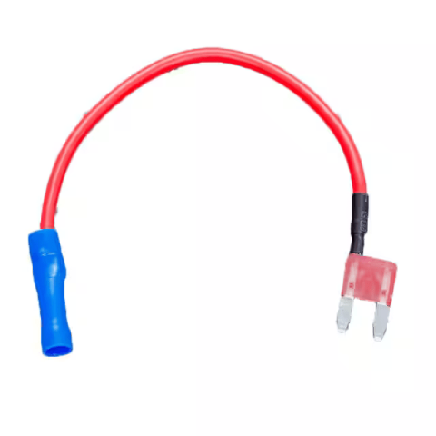 Sigurante auto - Siguranță MINI 10A 32VDC auto 10.9mm Mini cu cablu conector OPTIFUSE ANM-W-10A-16R – IoElectronice.ro