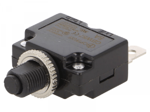 Sigurante termice - Siguranță Termică OPTIFUSE 5A Imax 1kA, 125V/250V, Dimensiuni Compacte, Sigurantă Termică Fiabilă