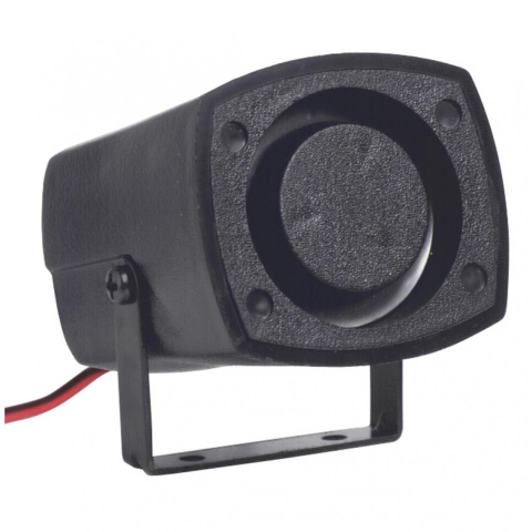 Accesorii Auto - Sirena 1 ton 100dB difuzor piezo 6-16V 28W 45 x 40x60 mm HOME