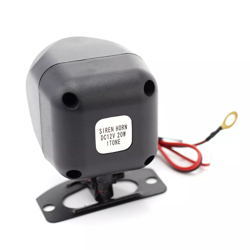Sirena auto 20W 12V SIN003, tip sirenă, putere 20W, alimentare 12V, sunet puternic, utilizare pentru securitate auto [1]