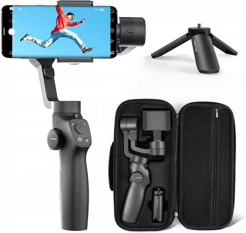 Suporti - Sistem de Stabilizare Gimbal pentru Smartphone Vantop Nimbal M3 – Filmare Stabilă, Creativitate și Autonomie de 15h