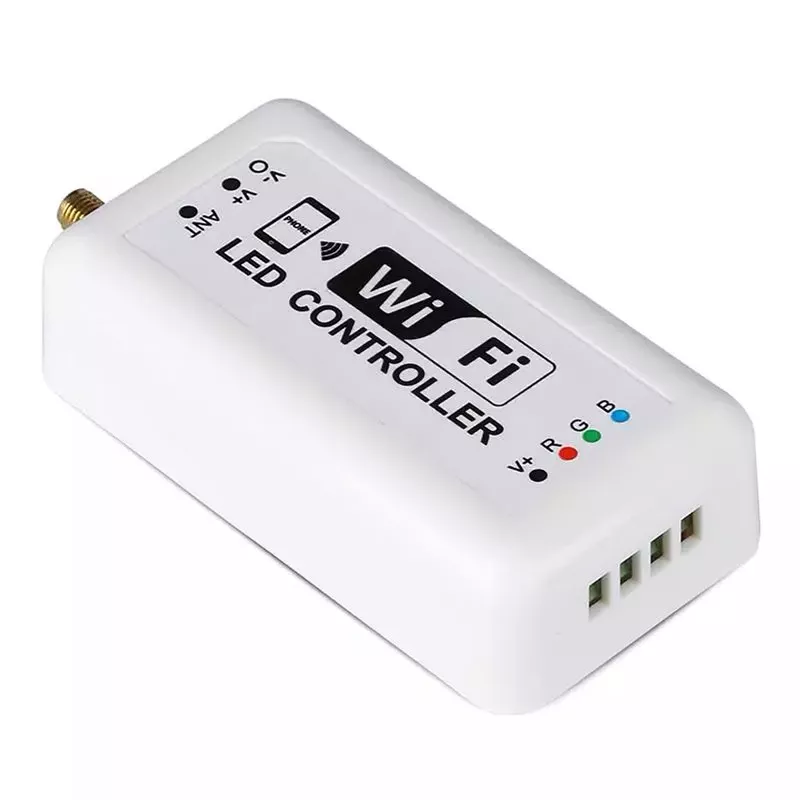Smart controller Wi-Fi iluminat LED RGB 12V/144W 24V/288W V-TAC cu garanție 24 luni persoane fizice [3]