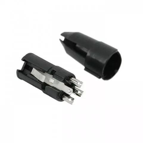 Soclu XLR 3 poli cu lipire, fleacă de prindere, argintiu, OEM, garanție 24 luni persoane fizice [1]