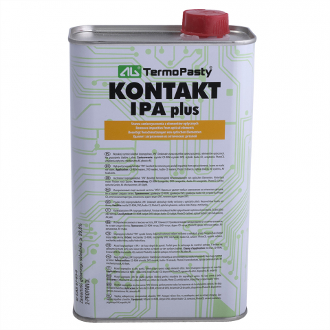 Scule mentenanta - Solutie Izopropilic KONTAKT IPA Plus 1L – Curățare Echipamente Electronice, Dispozitive Optice și CD-ROM-uri