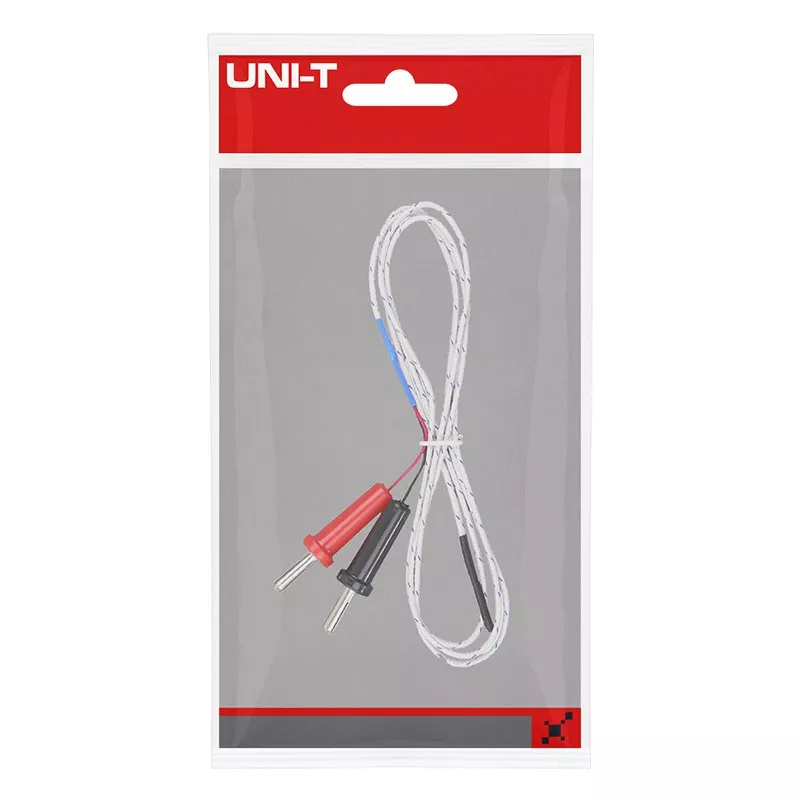 Sonda de temperatură UNI-T UT-T10K -40 - 260 grade Celsius, lungime 1m, senzor pentru măsurători precise. [1]