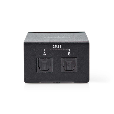 Splitter audio optic Toslink 1x la 2x mama, negru, Nedis ASPL2512BK, transfer digital audio fără pierderi, ușor de instalat [3]