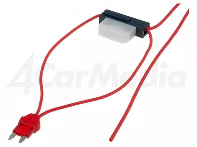 Accesorii Auto - Splitter auto 8A mini 0.75mm2 roșu 4CarMedia pentru conexiuni electrice eficiente